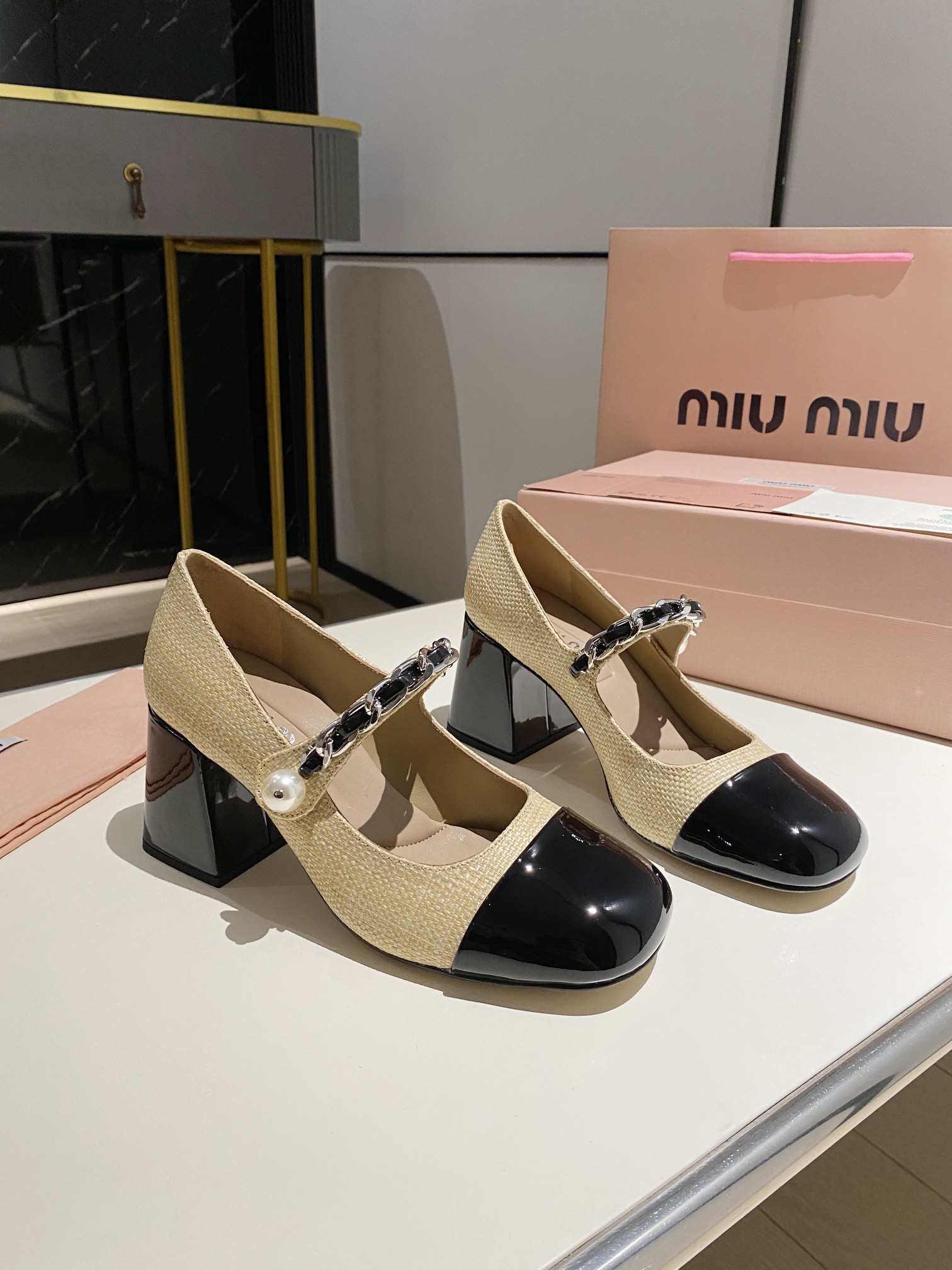 Miu miu sz35-40 7.5cm h0701