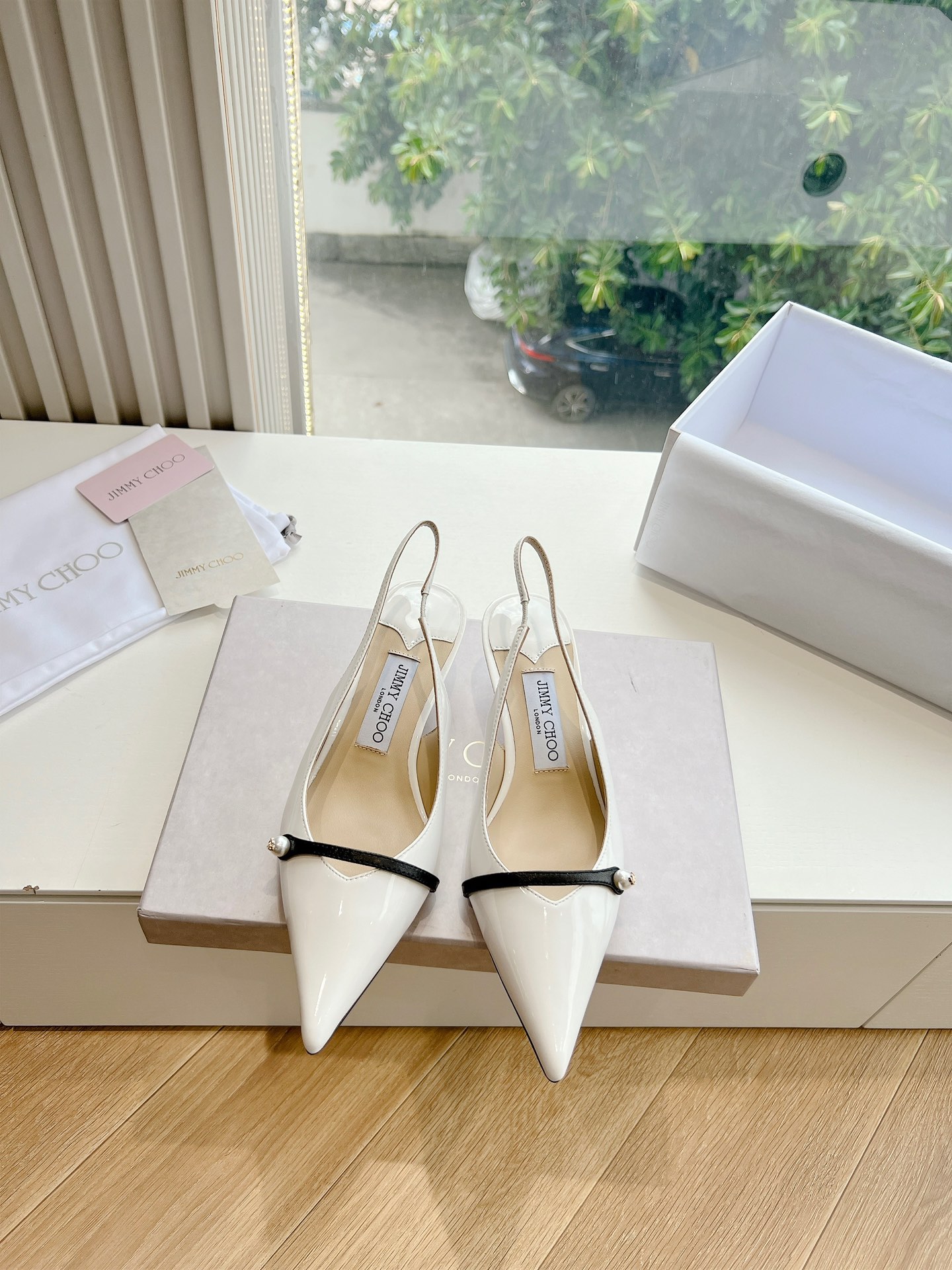 Jimmy Choo sz35-40 6.5cm h0801