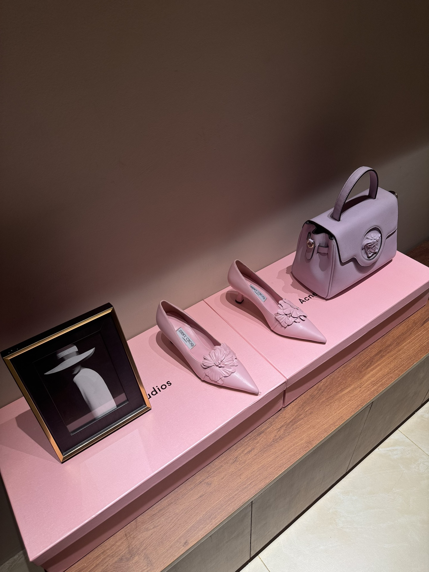 Jimmy Choo sz35-40 4.5cm 6.5cm h0804