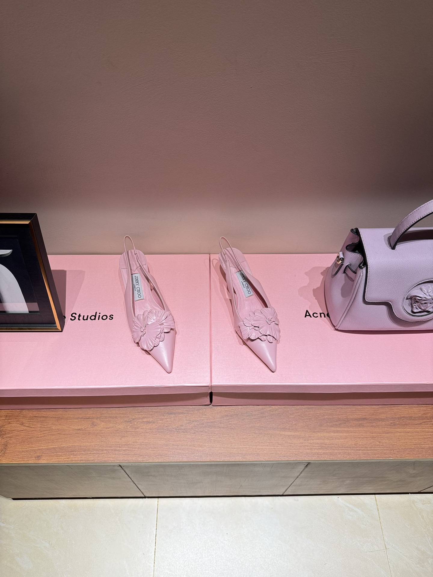 Jimmy Choo sz34-40 4.5cm h0802