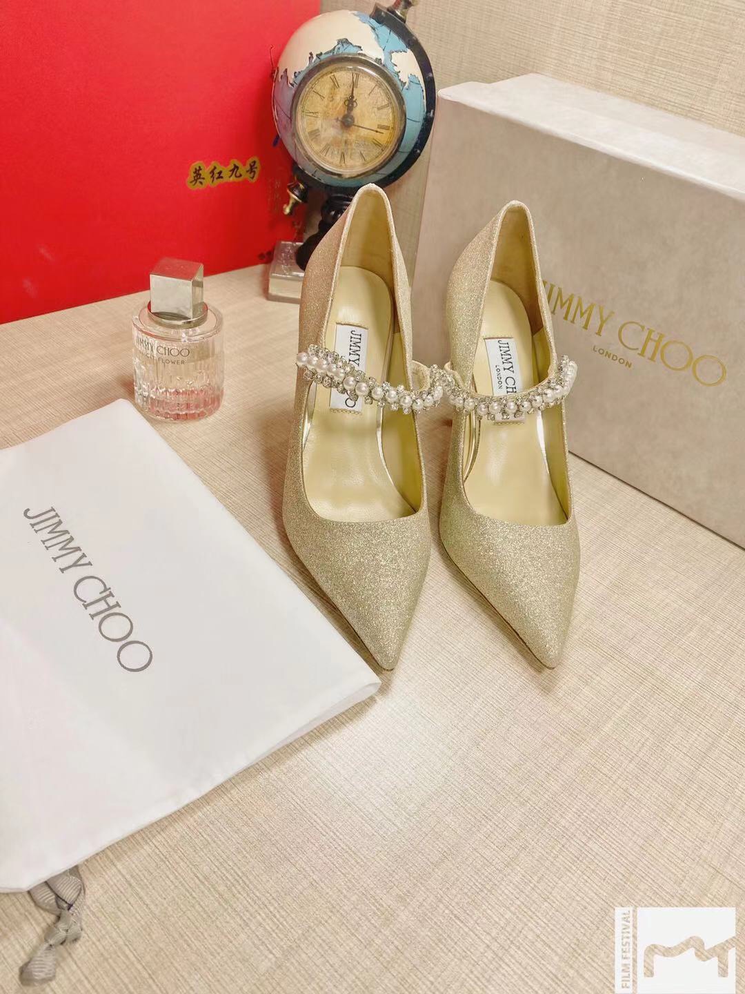 Jimmy Choo sz35-40 8.5cm h0810
