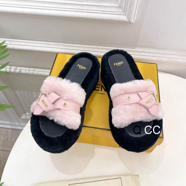 Fendi Fur Saddles Ts