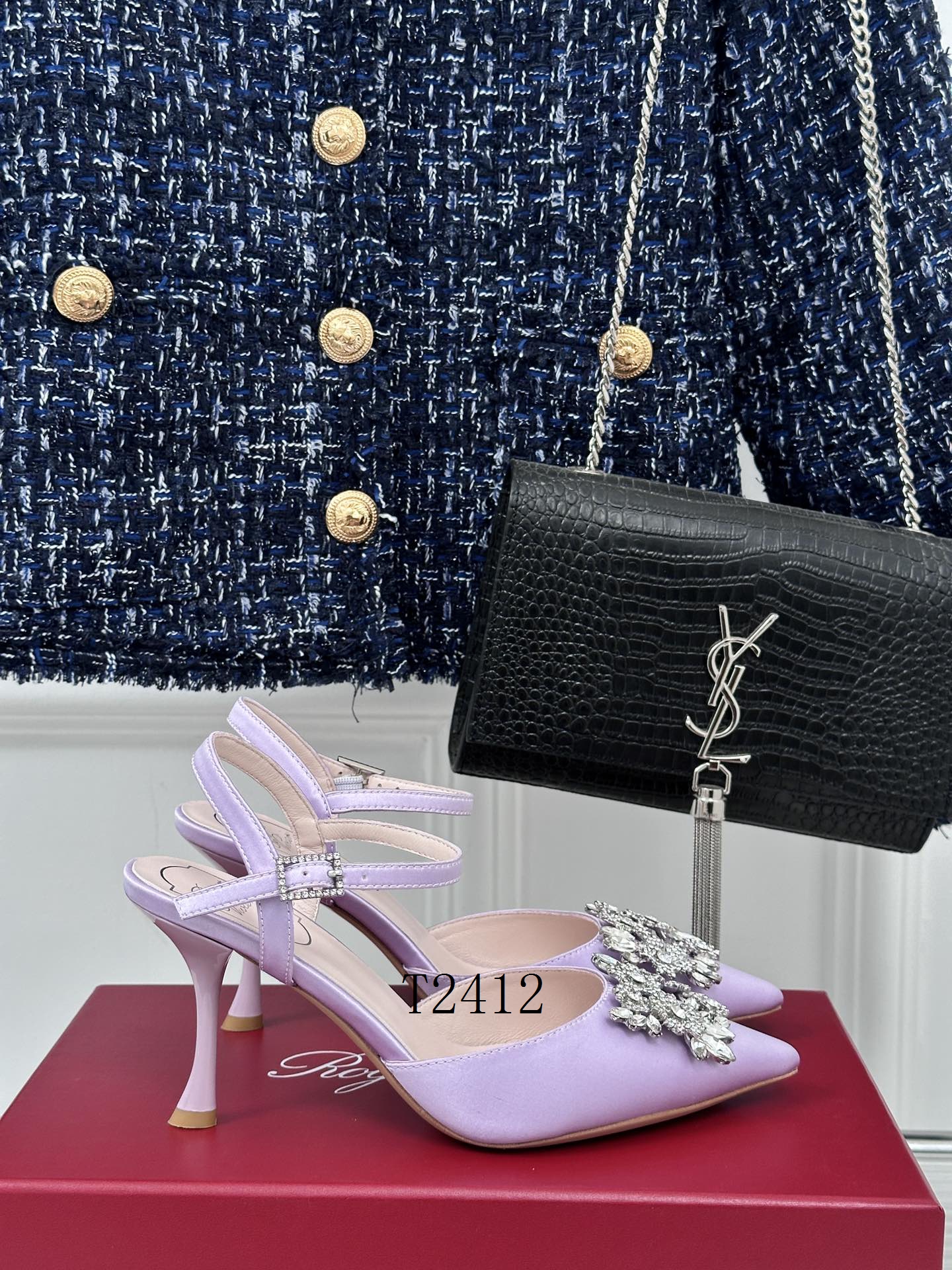 Roger Vivier sz35-40 8cm h1213