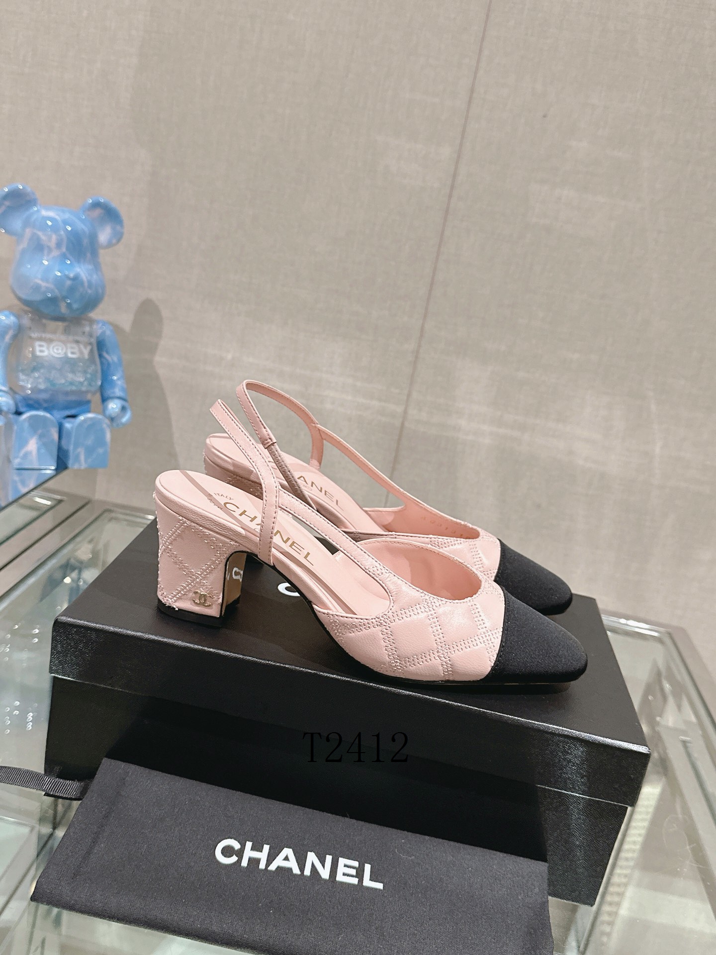 Chanel sz35-41 6.5cm h1201