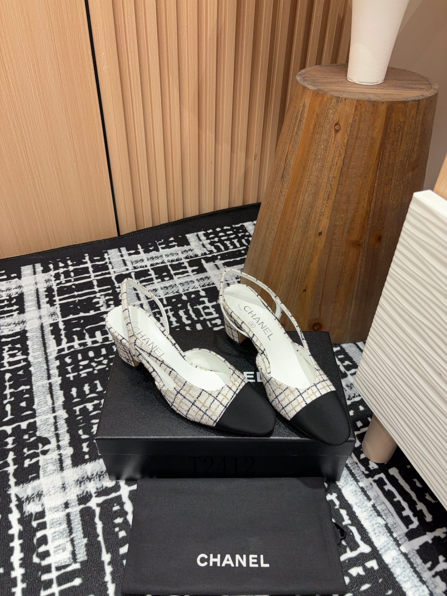 Chanel sz35-41 6.5cm h1204